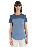 125 Cool-Lite™ Merino Blend Sphere T-Shirt Colour Block Damen  - 1