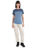 125 Cool-Lite™ Merino Blend Sphere T-Shirt Colour Block Damen  - 3
