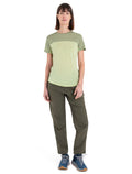 Dam 125 Cool-Lite™ Sphere III T-shirt i merinoblandning Colour Block  - 3
