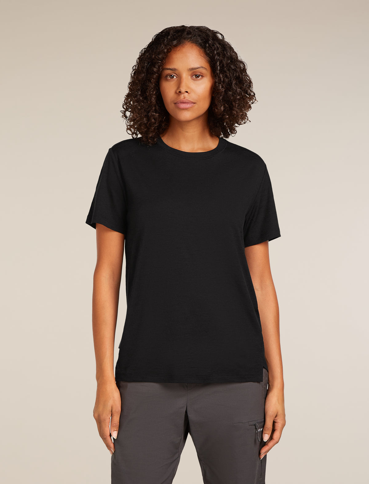 Women's 150 Tech Lite Relaxed T-shirt Black - 1