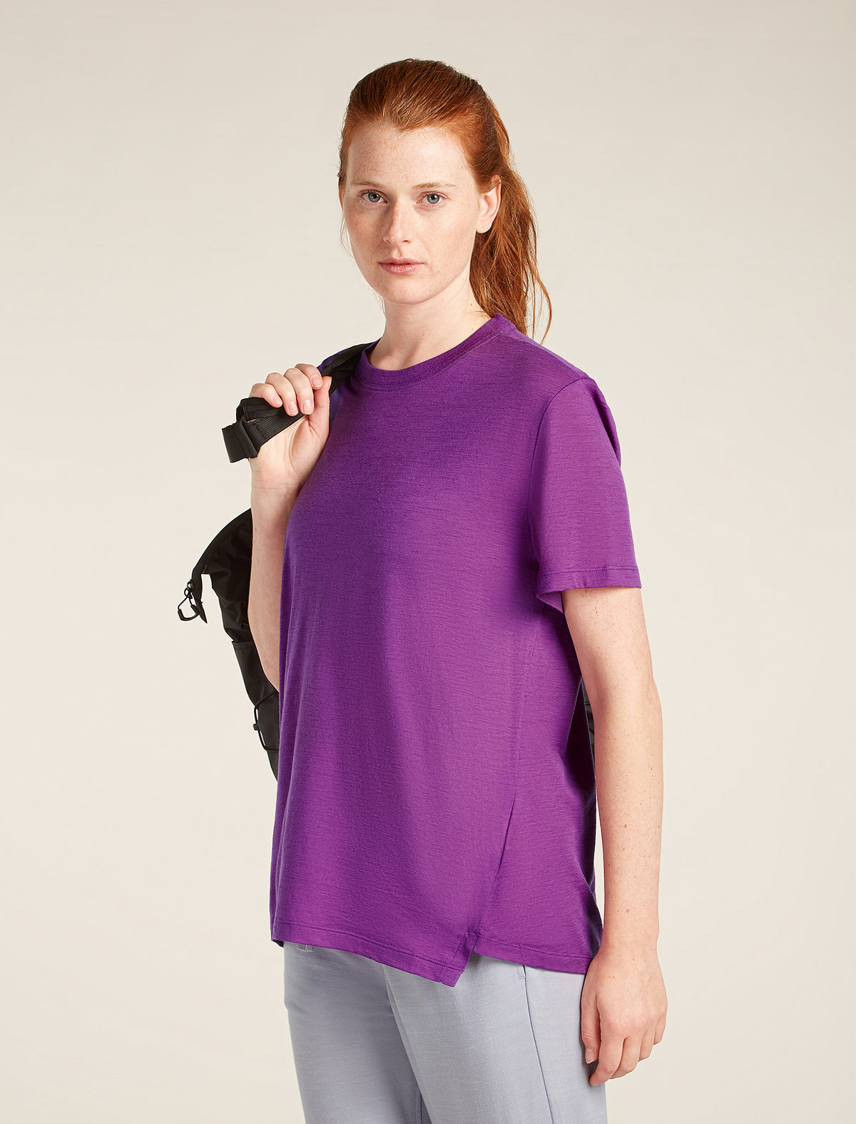 Women's Merino 150 Tech Lite Short Sleeve Relaxed T-Shirt Passion - 4