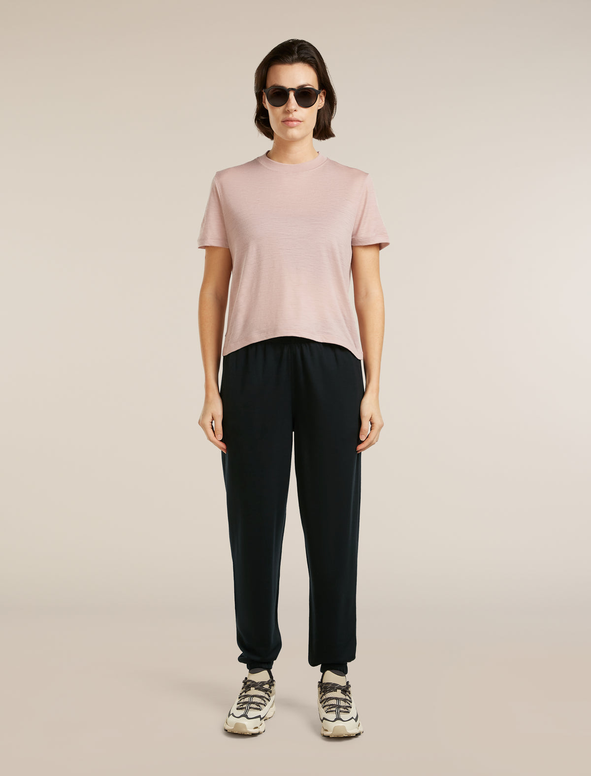 150 Tech Lite Crop T-Shirt Pink Quartz - 4