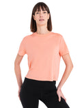 Women's Merino 150 Tech Lite Short Sleeve Crop T-Shirt Glow - 1