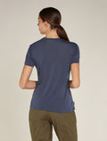 T-shirt in misto di lana merino Core Plume Donna  - 2