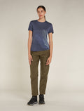 T-shirt in misto di lana merino Core Plume Donna  - 3