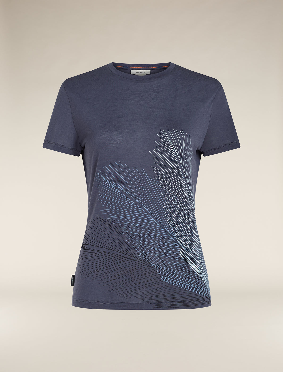T-shirt in misto di lana merino Core Plume Donna  - 6