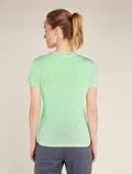 Merino Blend Core T-Shirt Plume Damen  - 2