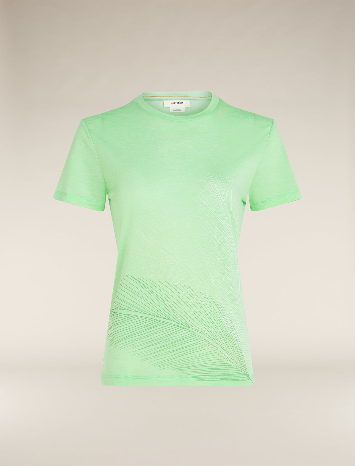 Merino Blend Core T-Shirt Plume Damen  - 6