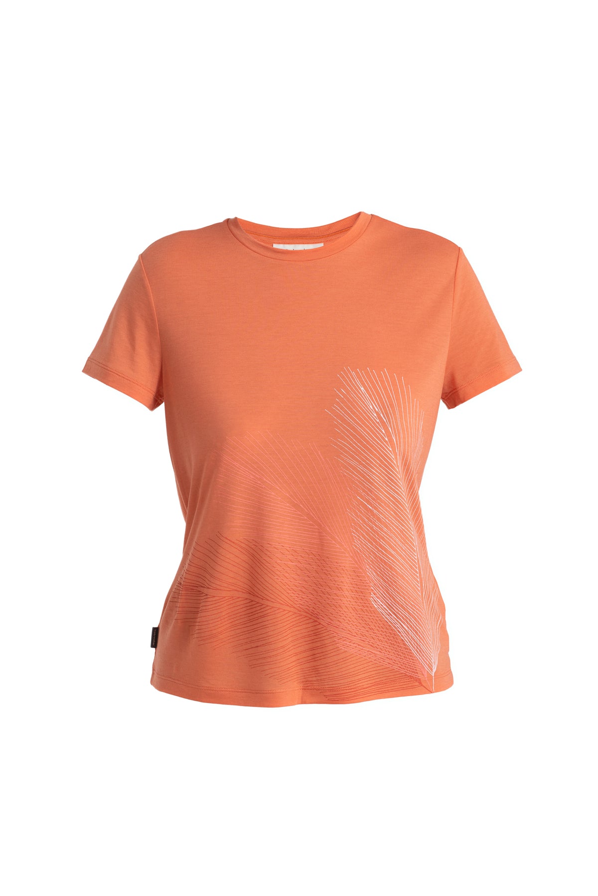 Merino Blend Core T-Shirt Plume Damen  - 4