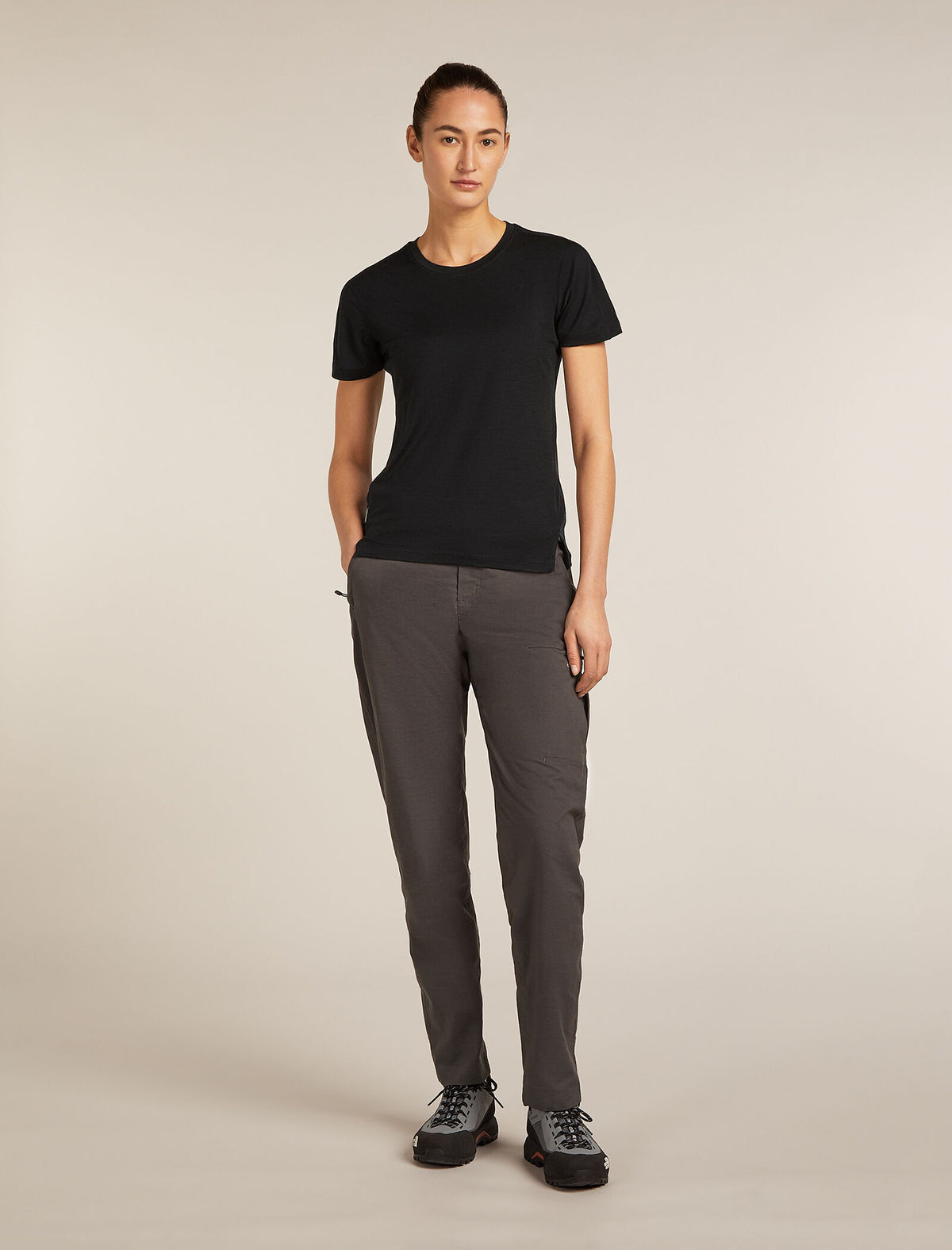 Women's 150 Ace T-shirt Black - 3