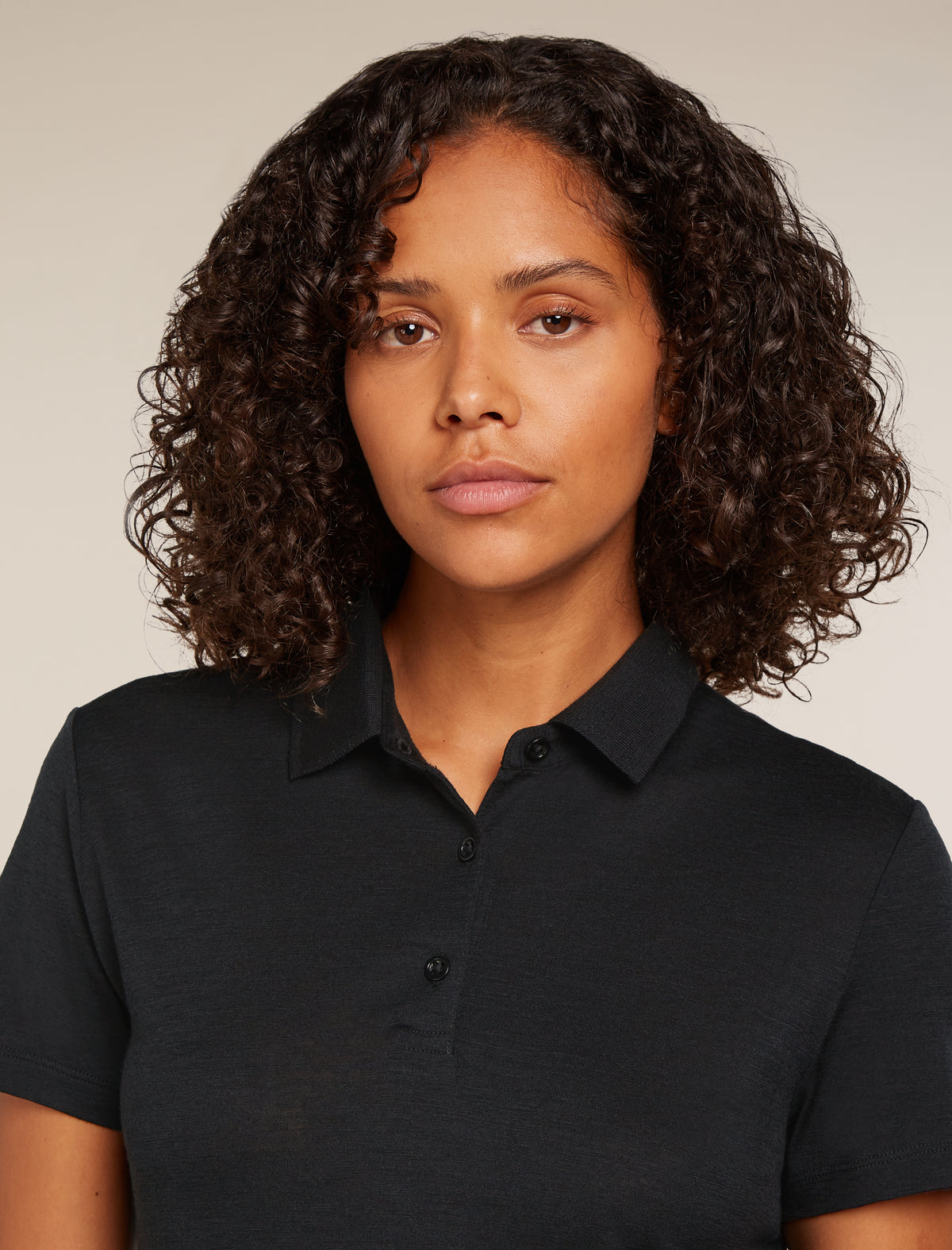 Women's 150 Tech Lite Polo Black - 6