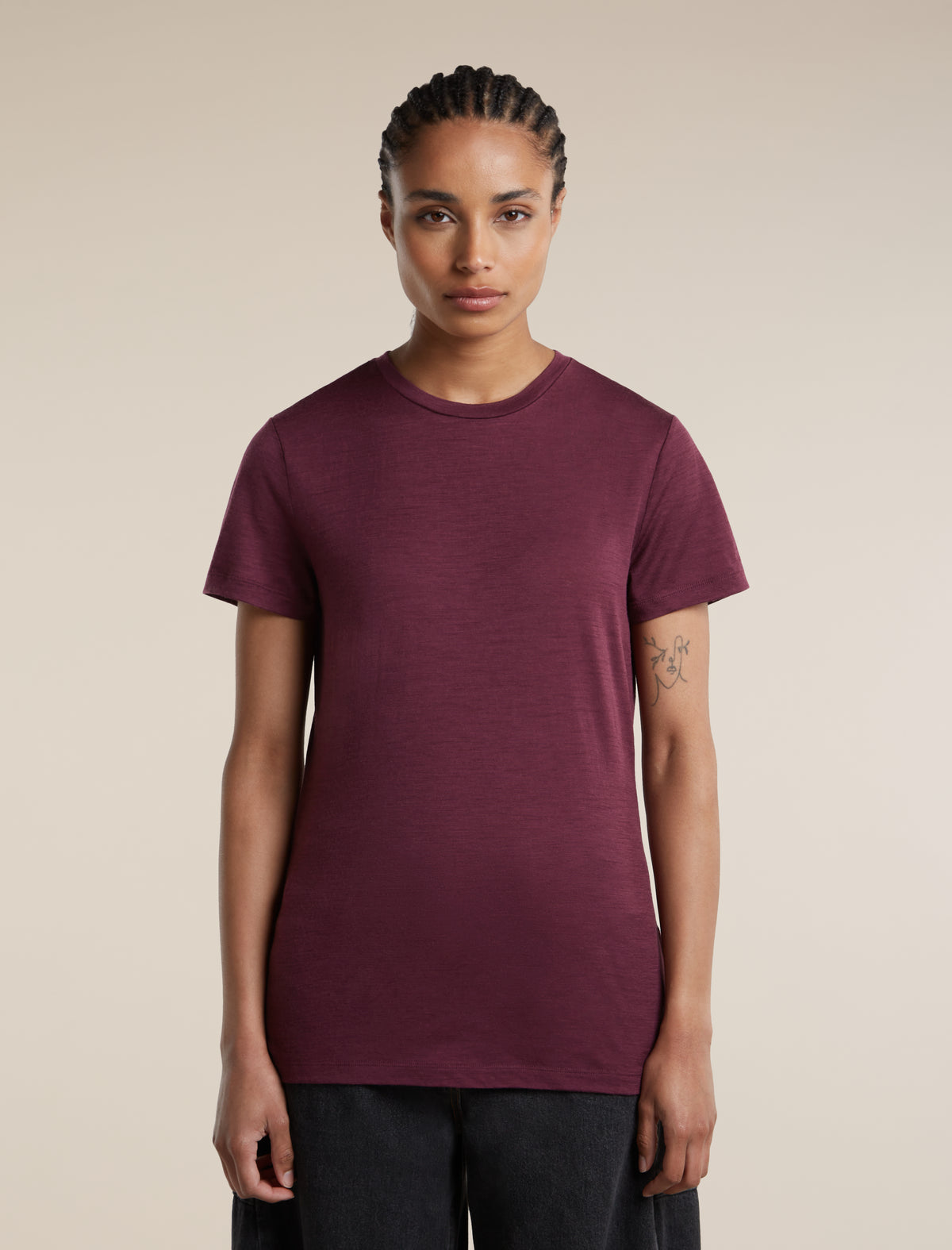 T-shirt 150 Tech Lite Dk Berry - 1
