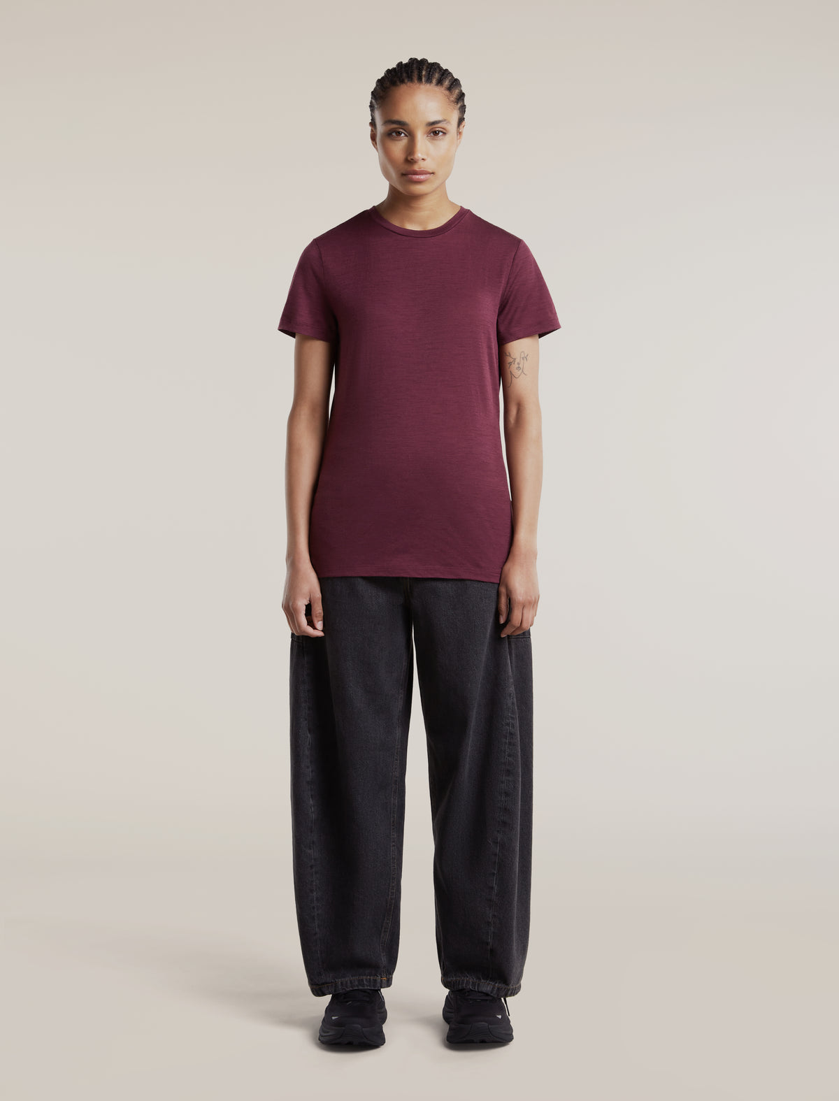 T-shirt 150 Tech Lite Dk Berry - 3