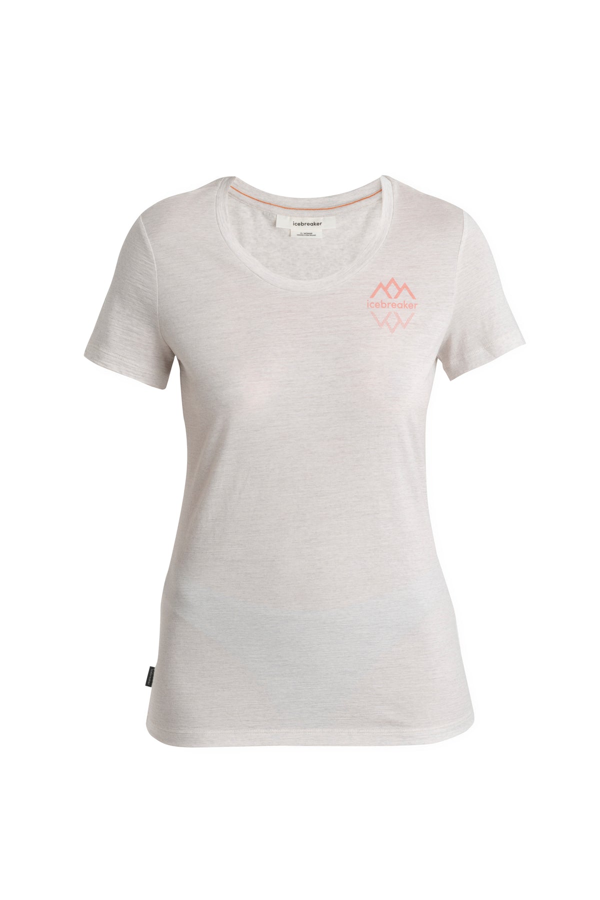 Merino 150 Tech Lite T-Shirt mit U-Ausschnitt IB Logo Reflections Damen  - 7