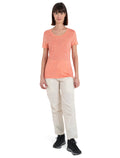 Women's Merino 150 Tech Lite III Scoop T-Shirt Through the Woods Glow - 3