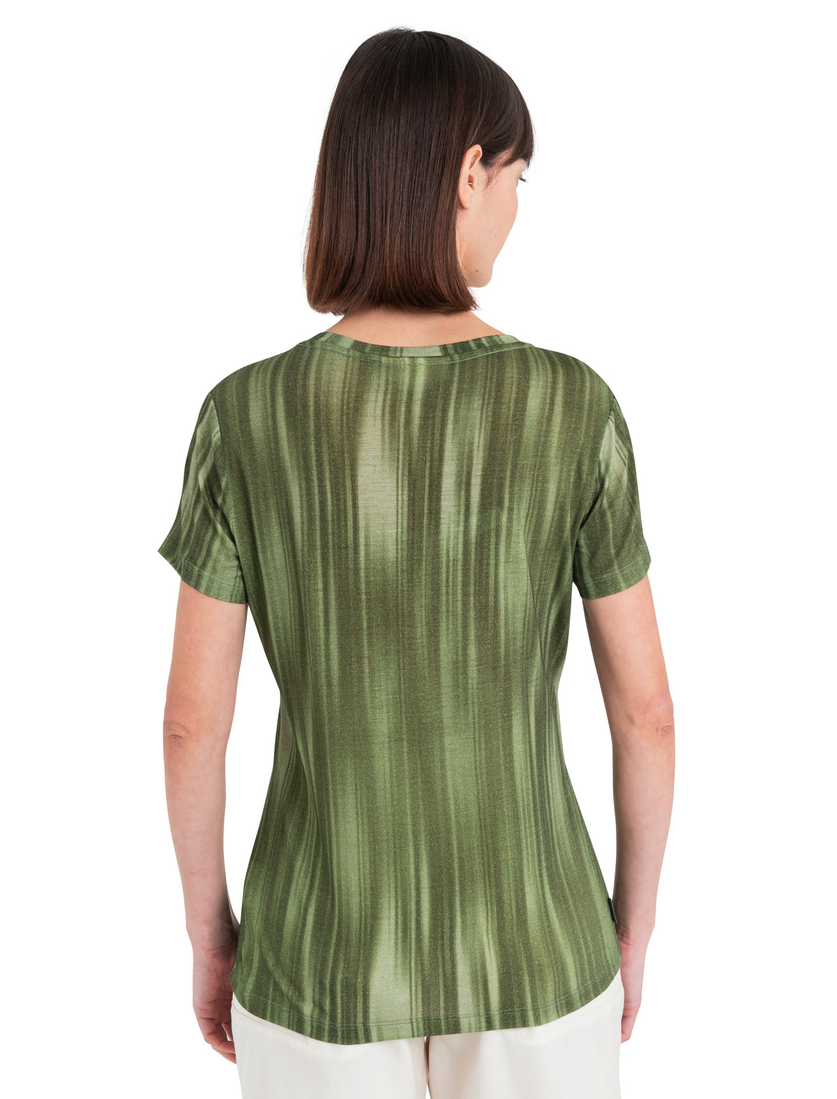 Women's Merino 150 Tech Lite III Scoop T-Shirt Light Reflections Loden/Lichen - 2