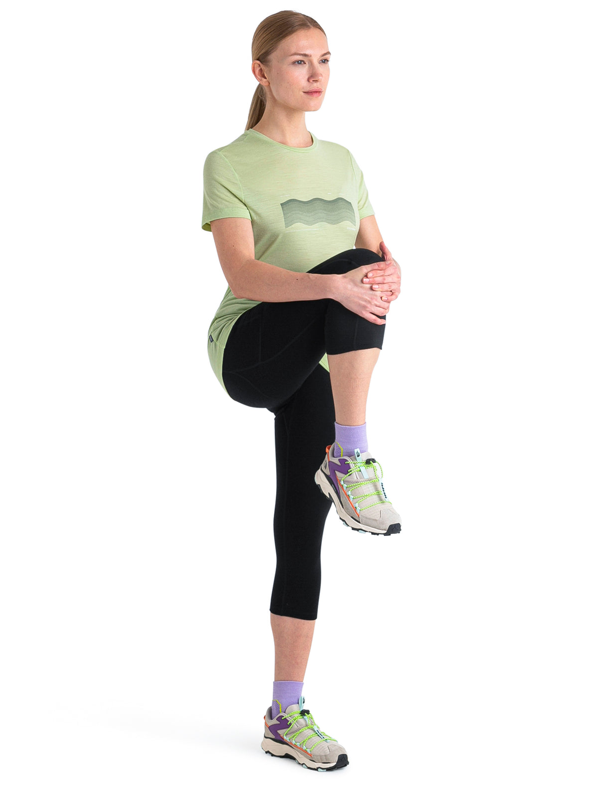 T-shirt 150 Tech Lite III – Contour Waves en mérinos Women's  - 4