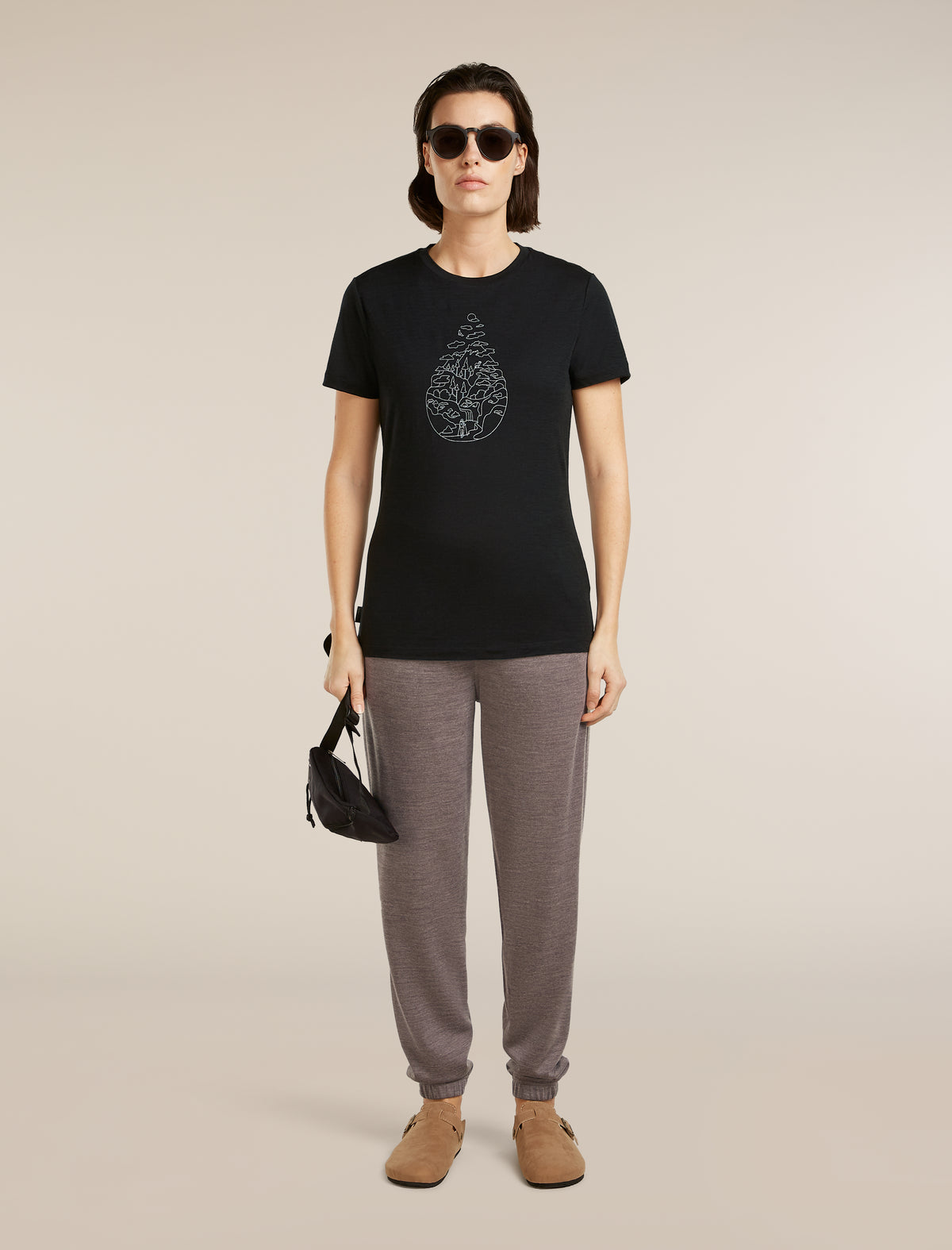 T-shirt 150 Tech Lite Hike Path  - 4