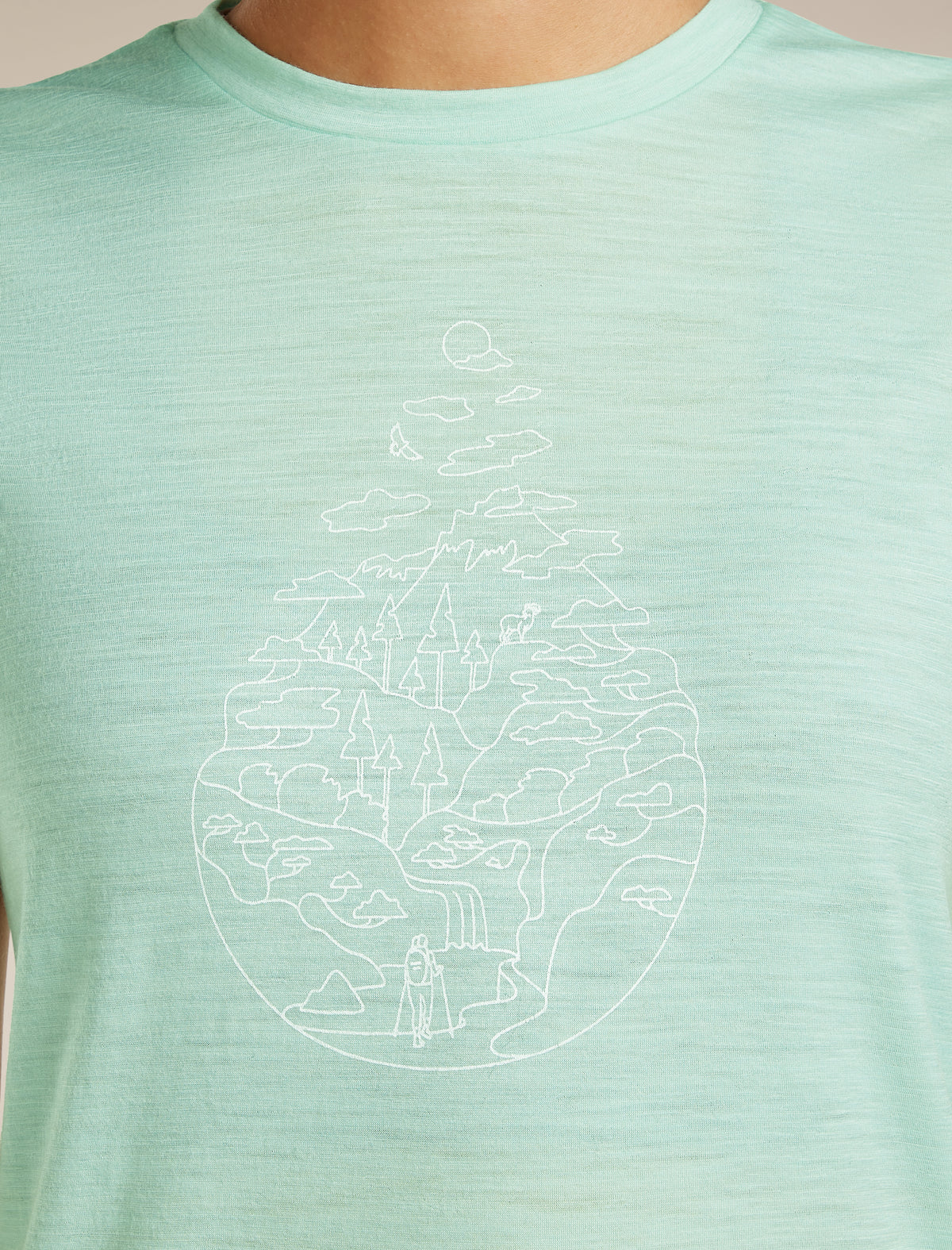 150 Tech Lite T-Shirt Hike Path Mint - 5