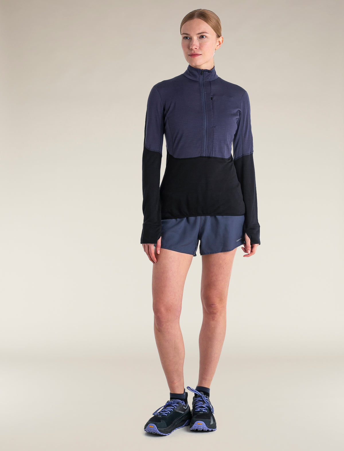 Merino Blend 200 Realfleece™ Descender Half-Zip-Oberteil Herren  - 2