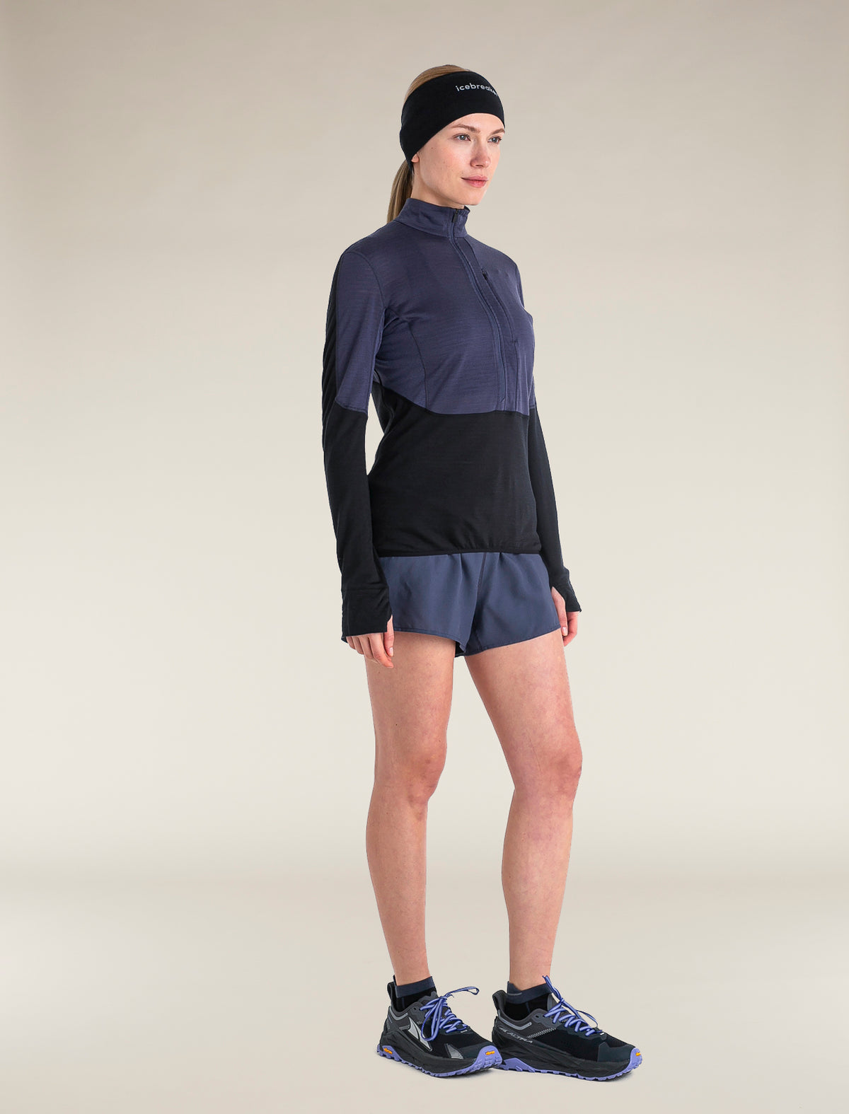 Merino Blend 200 Realfleece™ Descender Half-Zip-Oberteil Herren  - 5