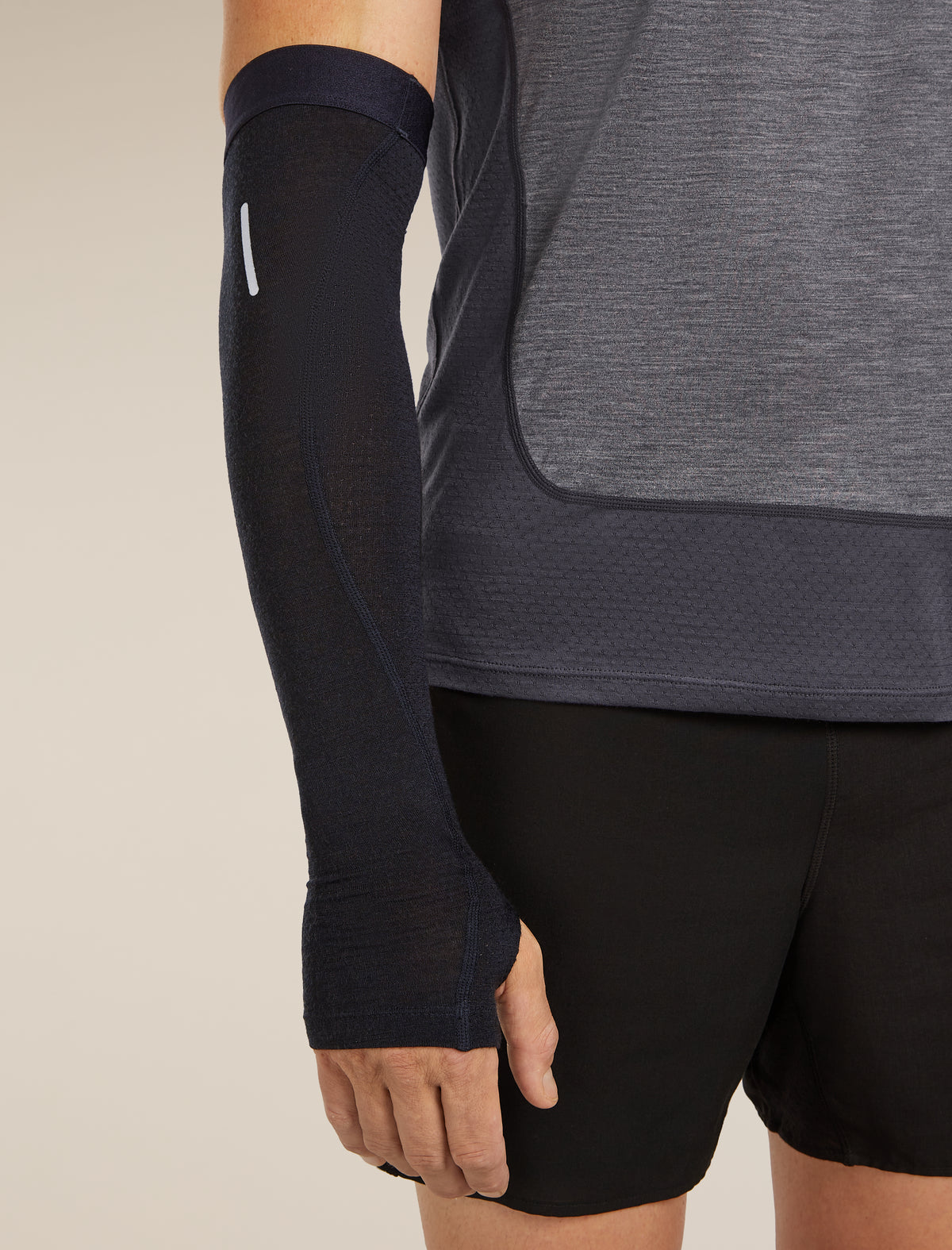 icebreaker® 200 ZoneKnit™ Merino Armlinge Unisex Black Unisex - 4