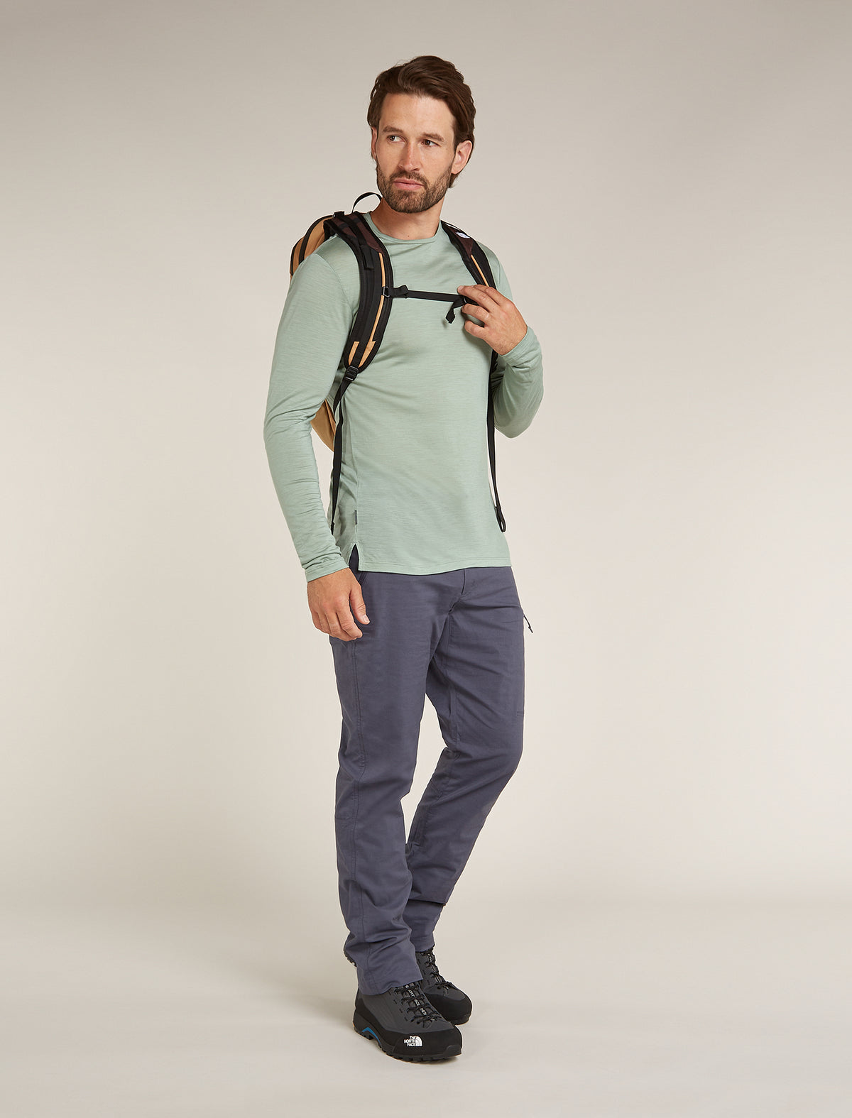 125 Cool-Lite™ Merino Blend Sphere Langarmshirt Herren  - 4
