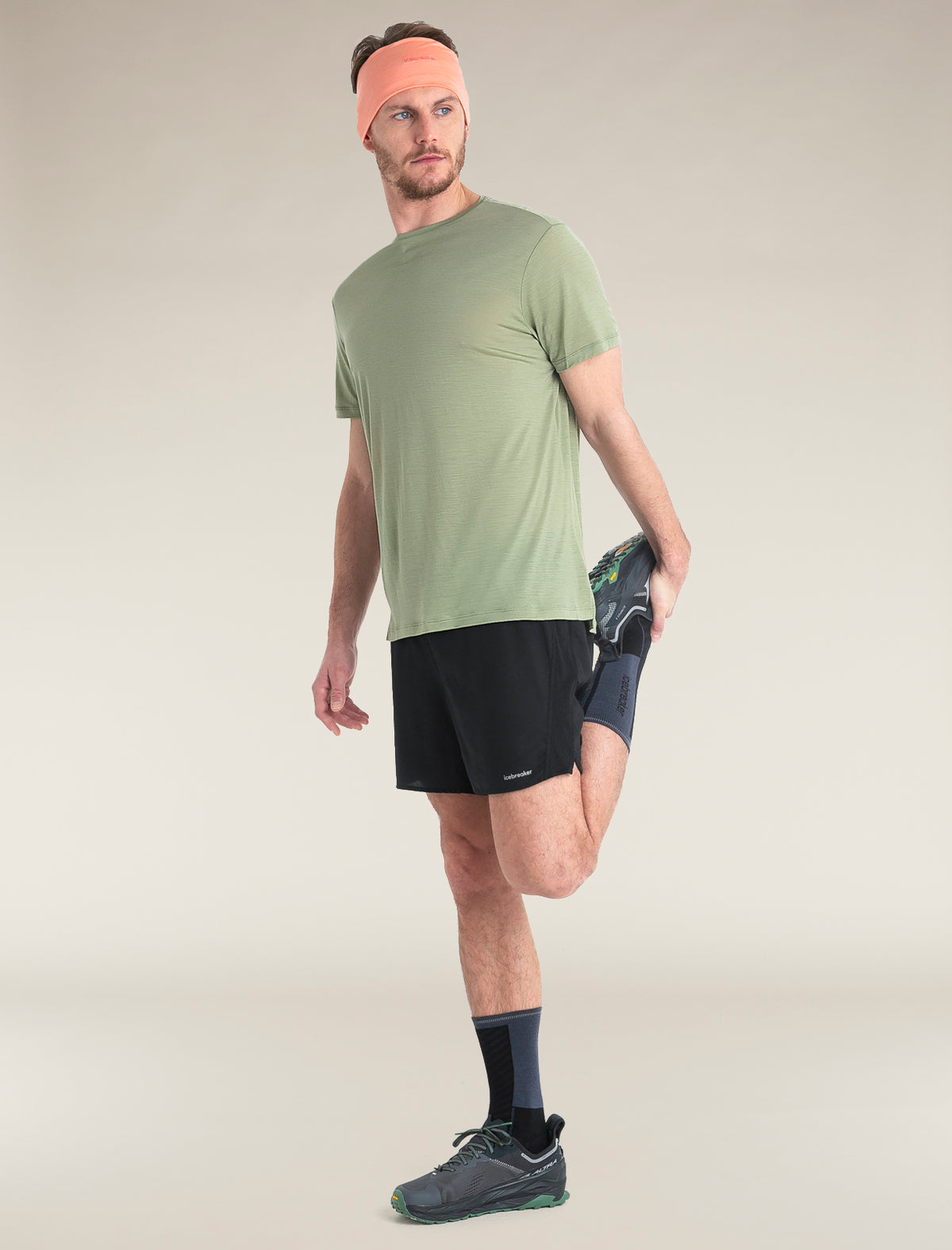 Herr 125 Cool-Lite™ Sphere III T-shirt i merinoblandning  - 4