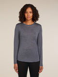Women's 125 SphereT-shirt Midnight Navy Heather - 1