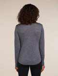 Women's 125 SphereT-shirt Midnight Navy Heather - 2
