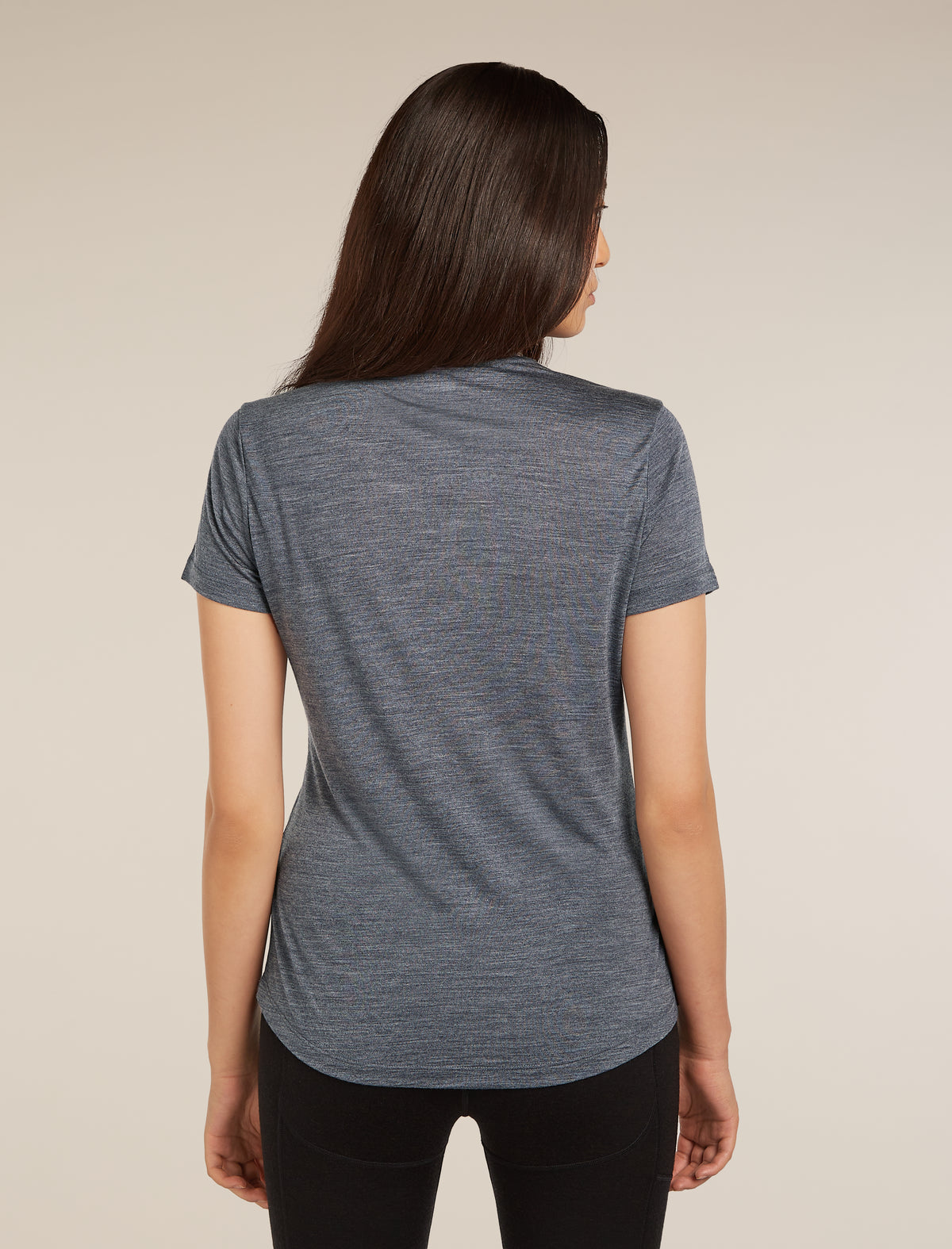 Women's 125 Sphere T-shirt Midnight Navy Heather - 2