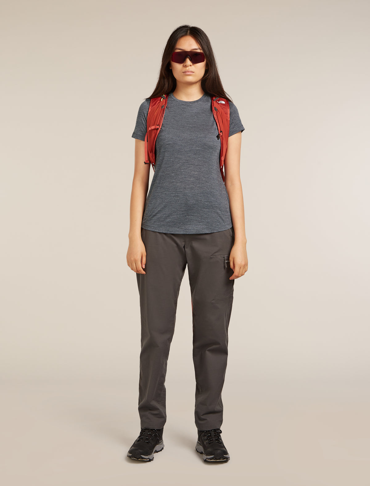Women's 125 Sphere T-shirt Midnight Navy Heather - 4