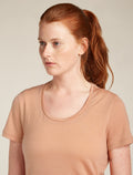 T-shirt con scollo rotondo in misto di lana merino 125 Cool-Lite™ Sphere Donna  - 6
