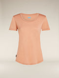 T-shirt con scollo rotondo in misto di lana merino 125 Cool-Lite™ Sphere Donna  - 7