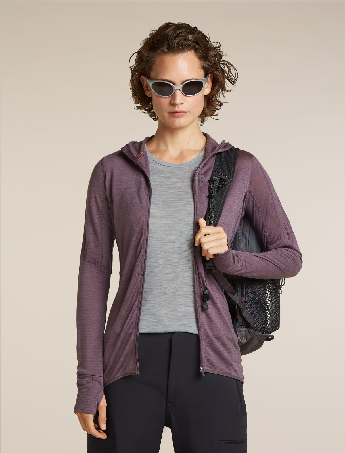 icebreaker® Camisole Sphere III 125 Cool-Lite™ en mélange de mérinos Women's Metro heather Women - 5