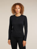125 ZoneKnit™ Merino Blend Energy Wind Langarmshirt Damen  - 1