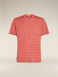 T-shirt in misto di lana merino Drayden Stripe Uomo  - 6