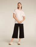 Merino Blend Drayden Reversible T-Shirt Stripe Damen  - 3