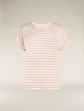 Merino Blend Drayden Reversible T-Shirt Stripe Damen  - 9