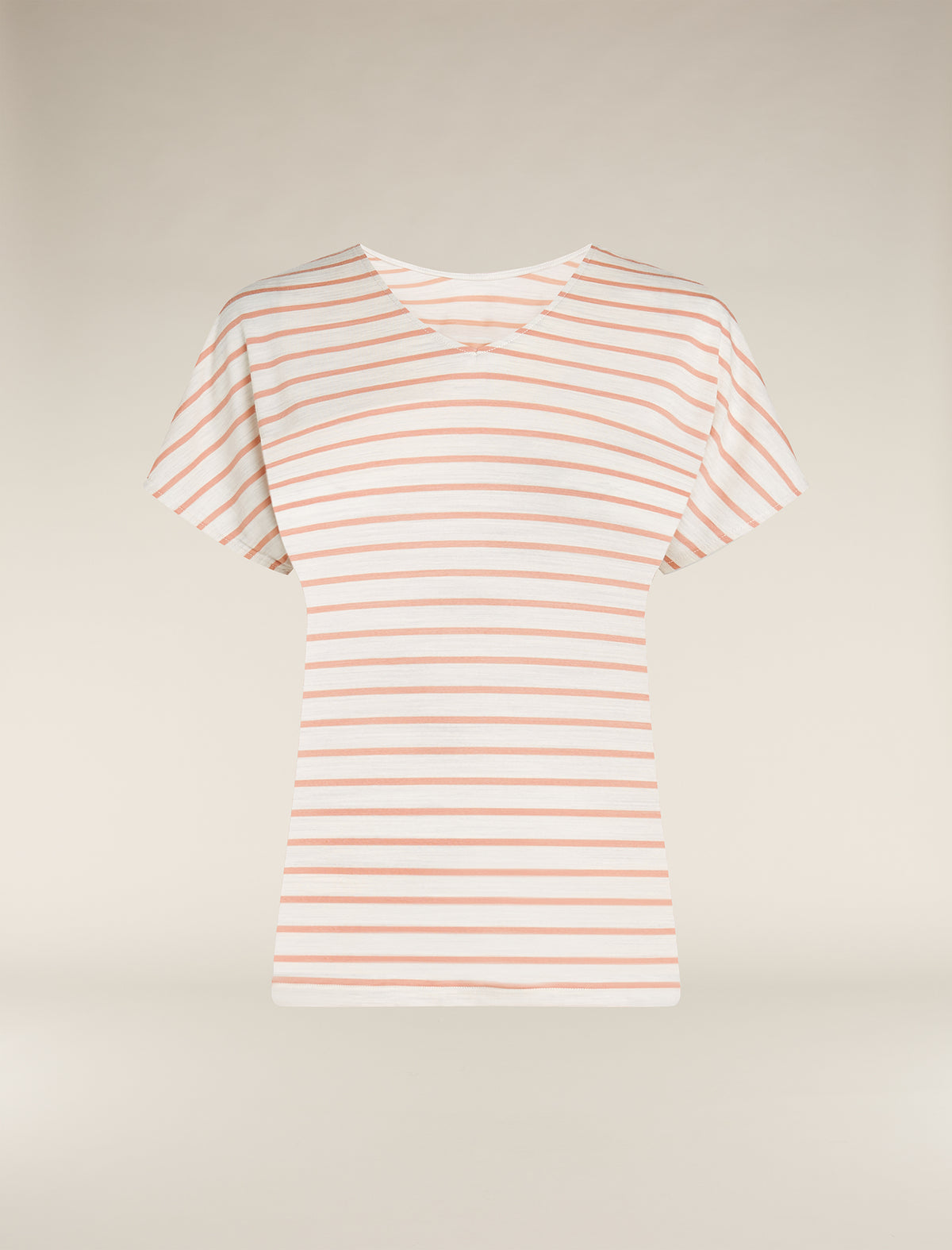 Merino Blend Drayden Reversible T-Shirt Stripe Damen  - 9