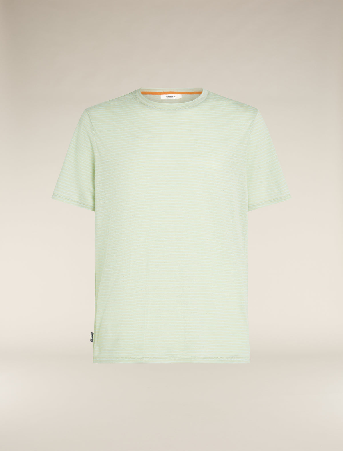 T-shirt in Lana merino Lino Stripe Uomo  - 6