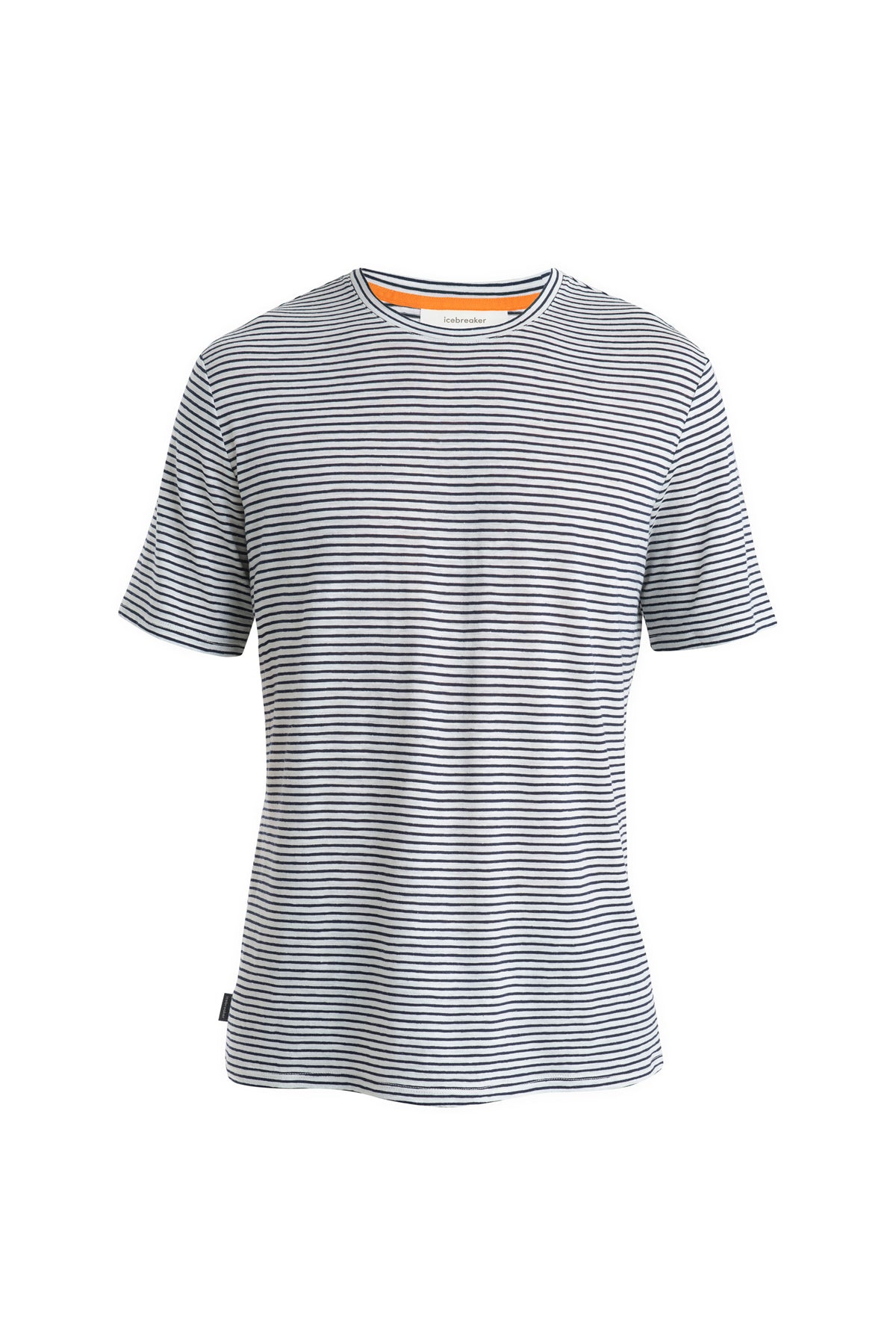 T-shirt in Lana merino Lino Stripe Uomo  - 6
