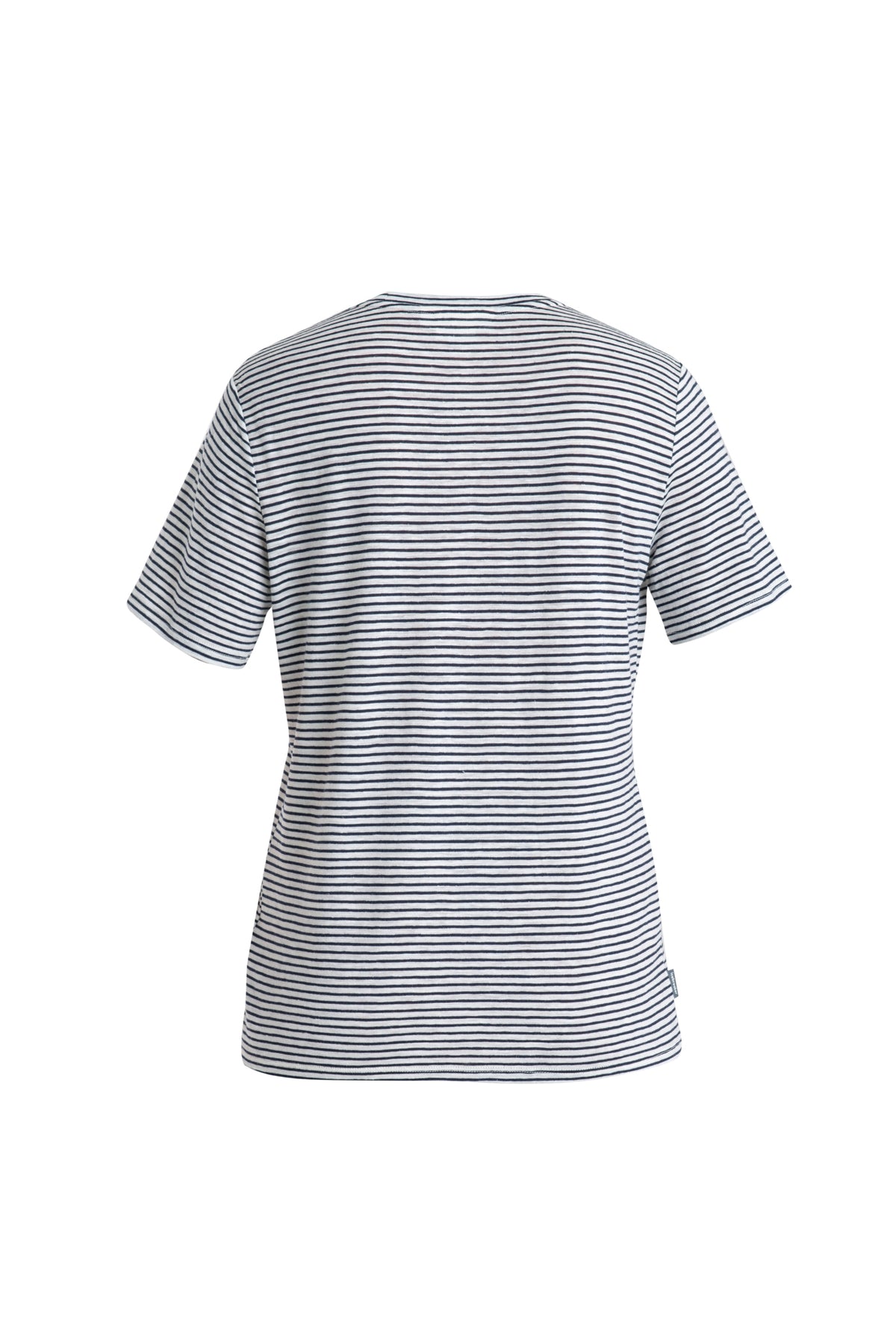 Dámské Tričko z merina a lnu Stripe  - 7