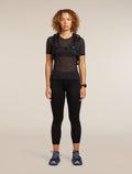 Women's Merino Blend 75 Cool-Lite™ Featherlight™ Short Sleeve T-Shirt Black - 4