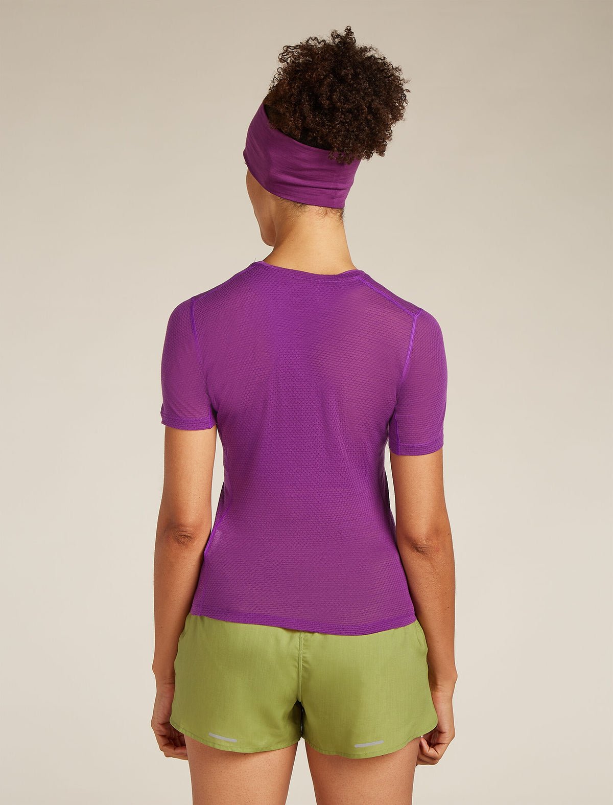 Camiseta de manga corta Merino Blend 75 Cool-Lite™ Featherlight™ para mujer Passion - 2