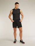 Men's Merino Blend 75 Cool-Lite™ Featherlight™ Tank Black - 3