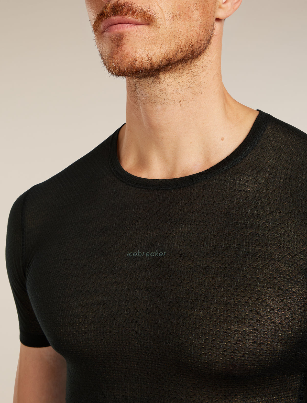 T-shirt col rond isotherme à manches courtes 75 Cool-Lite™ Featherlight en mélange de mérinos Men's  - 5