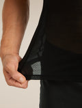 T-shirt col rond isotherme à manches courtes 75 Cool-Lite™ Featherlight en mélange de mérinos Men's  - 6