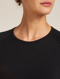 Women's 260 Seamless Thermal Top Black - 7