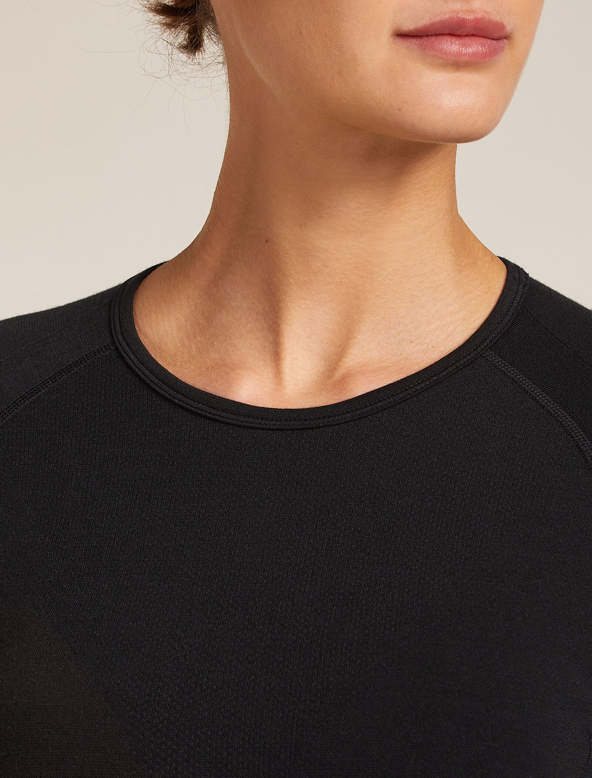 Women's 260 Seamless Thermal Top Black - 7